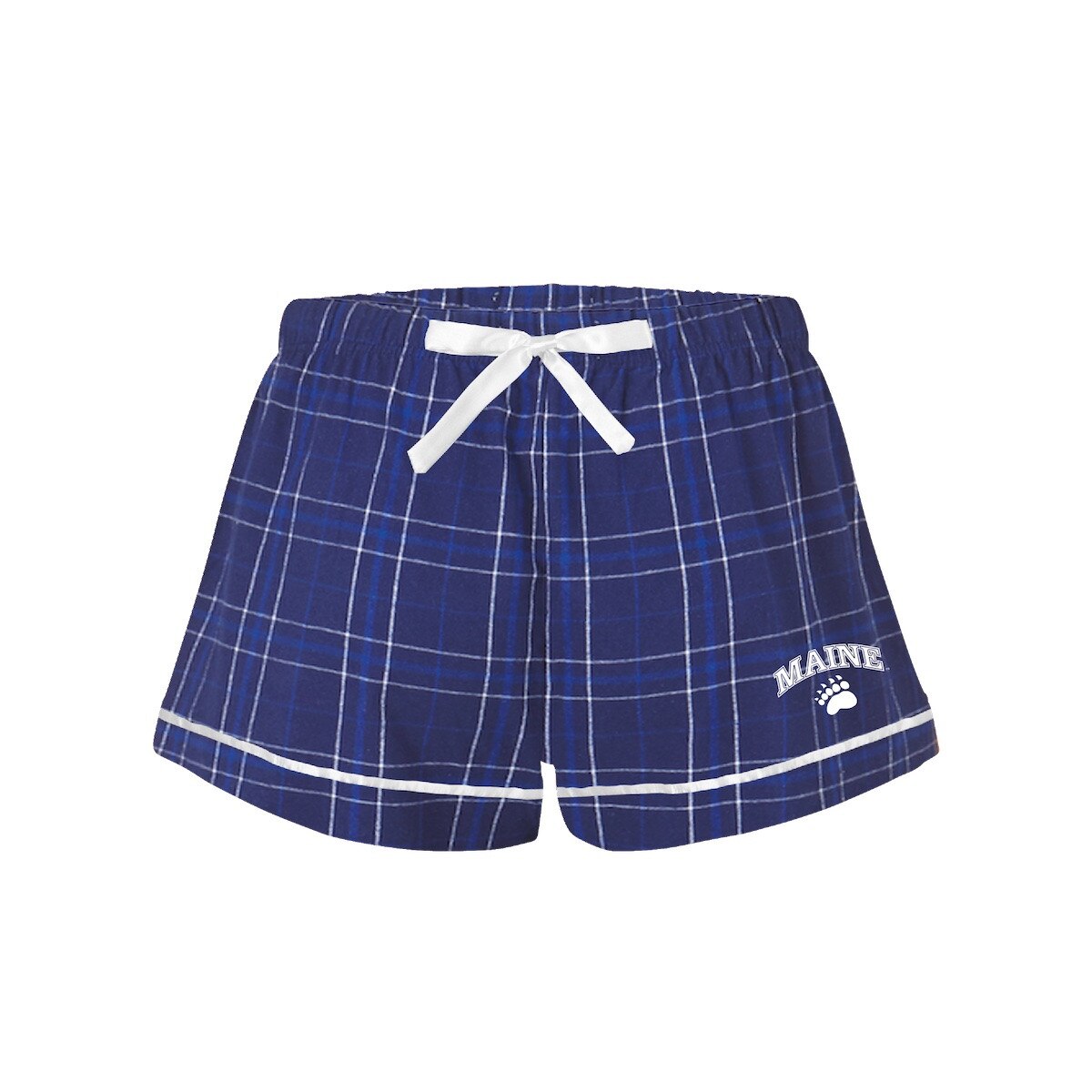 Women's Maine Paw Flannel Shorts